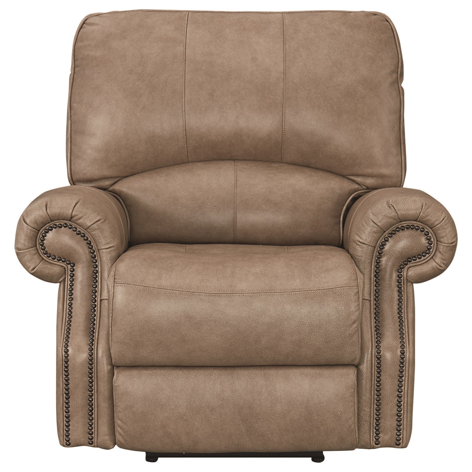 Bassett Prescott Transitional Wallsaver Recliner with USB Charging Find Your Furniture Recliners